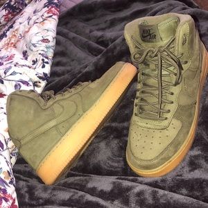 Nike Air Force 1 High WB GS 'Medium Olive'